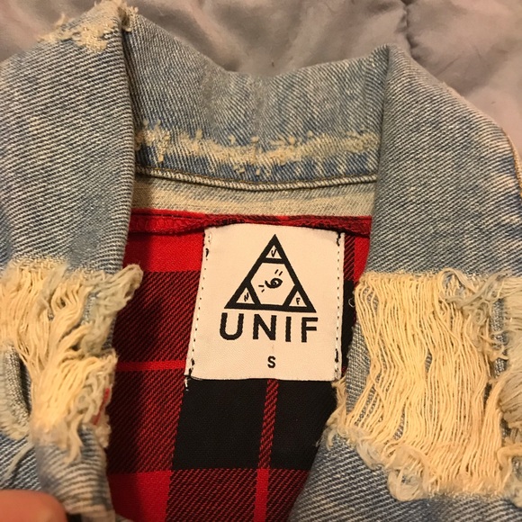 Unif Denim Vest - Picture 2 of 3